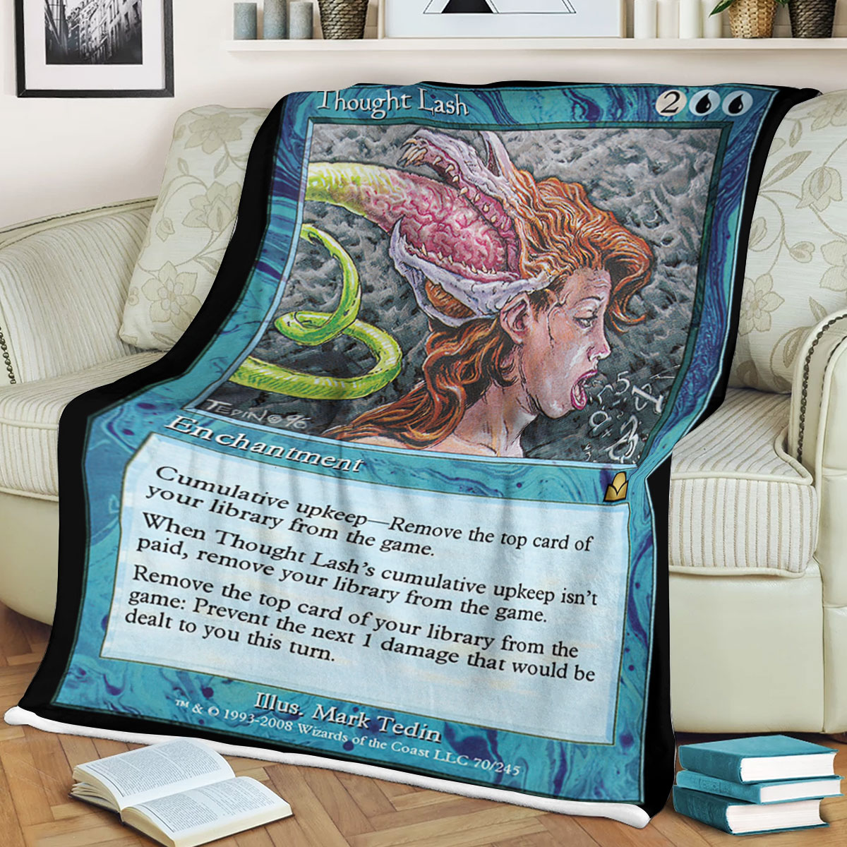 Game Mtg Magic The Gathering Thought Lash Sherpa Blanket Game Mtg Magic The Gathering Thought Lash Sherpa Blanket