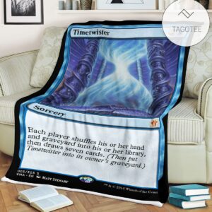 Game Mtg Magic The Gathering Timetwister Blanket Tagotee
