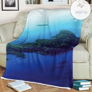 Game Mtg Magic The Gathering Unhinged Island Blanket Tagotee