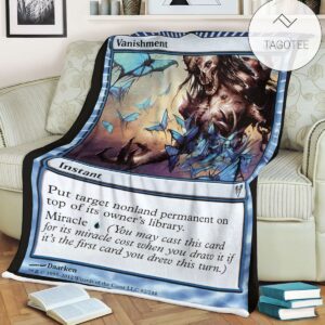 Game Mtg Magic The Gathering Vanishment Sherpa Blanket