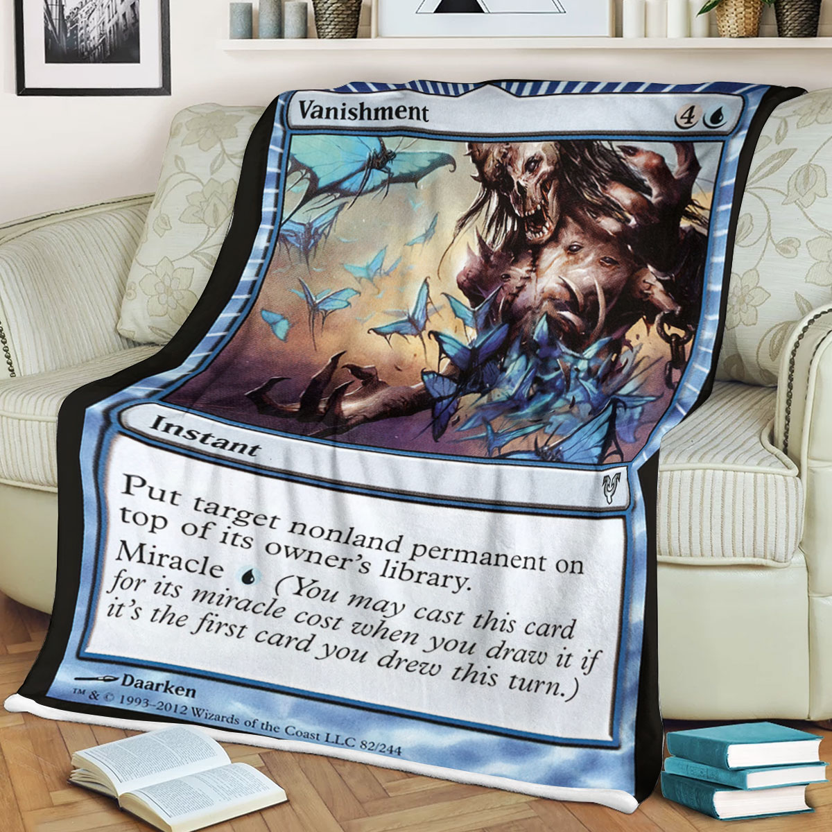 Game Mtg Magic The Gathering Vanishment Sherpa Blanket 2 Game Mtg Magic The Gathering Vanishment Sherpa Blanket 2
