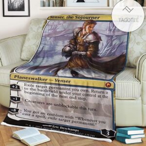 Game Mtg Magic The Gathering Venser The Sojourner Blanket Tagotee