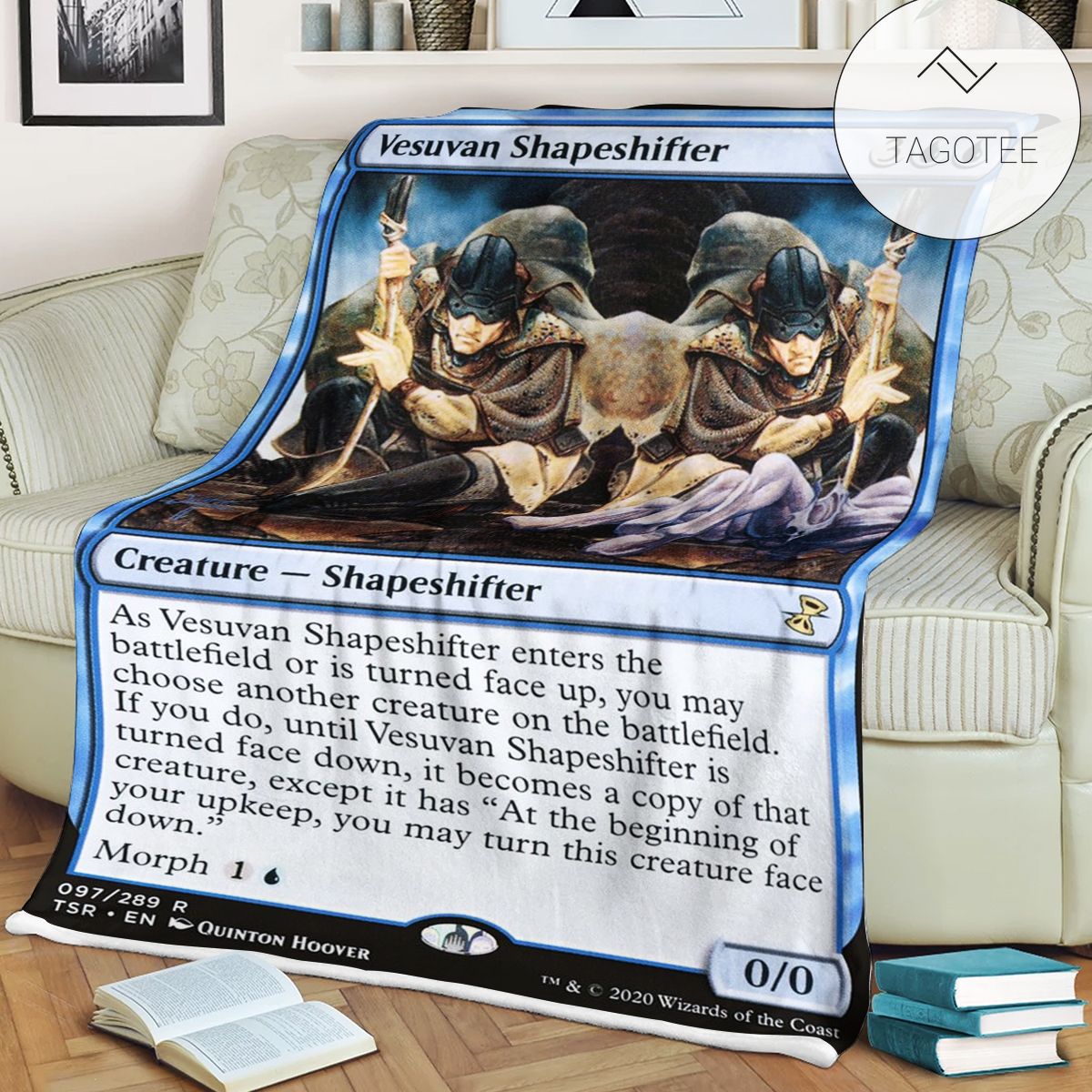 Game Mtg Magic The Gathering Vesuvan Shapeshifter Blanket Tagotee Game Mtg Magic The Gathering Vesuvan Shapeshifter Blanket Tagotee