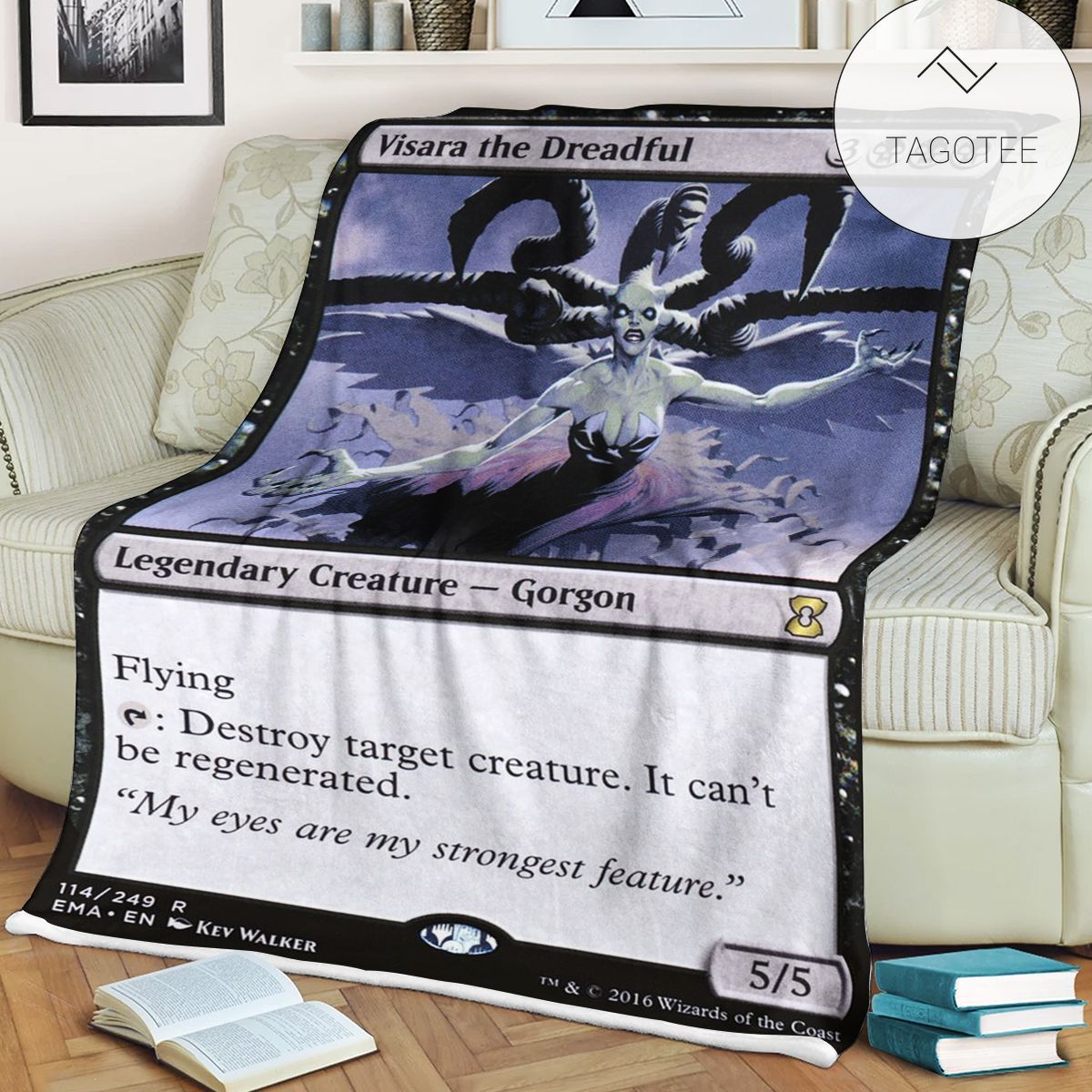 Game Mtg Magic The Gathering Visara The Dreadful Blanket Tagotee Game Mtg Magic The Gathering Visara The Dreadful Blanket Tagotee