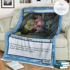 Game Mtg Magic The Gathering Vizzerdrix Blanket