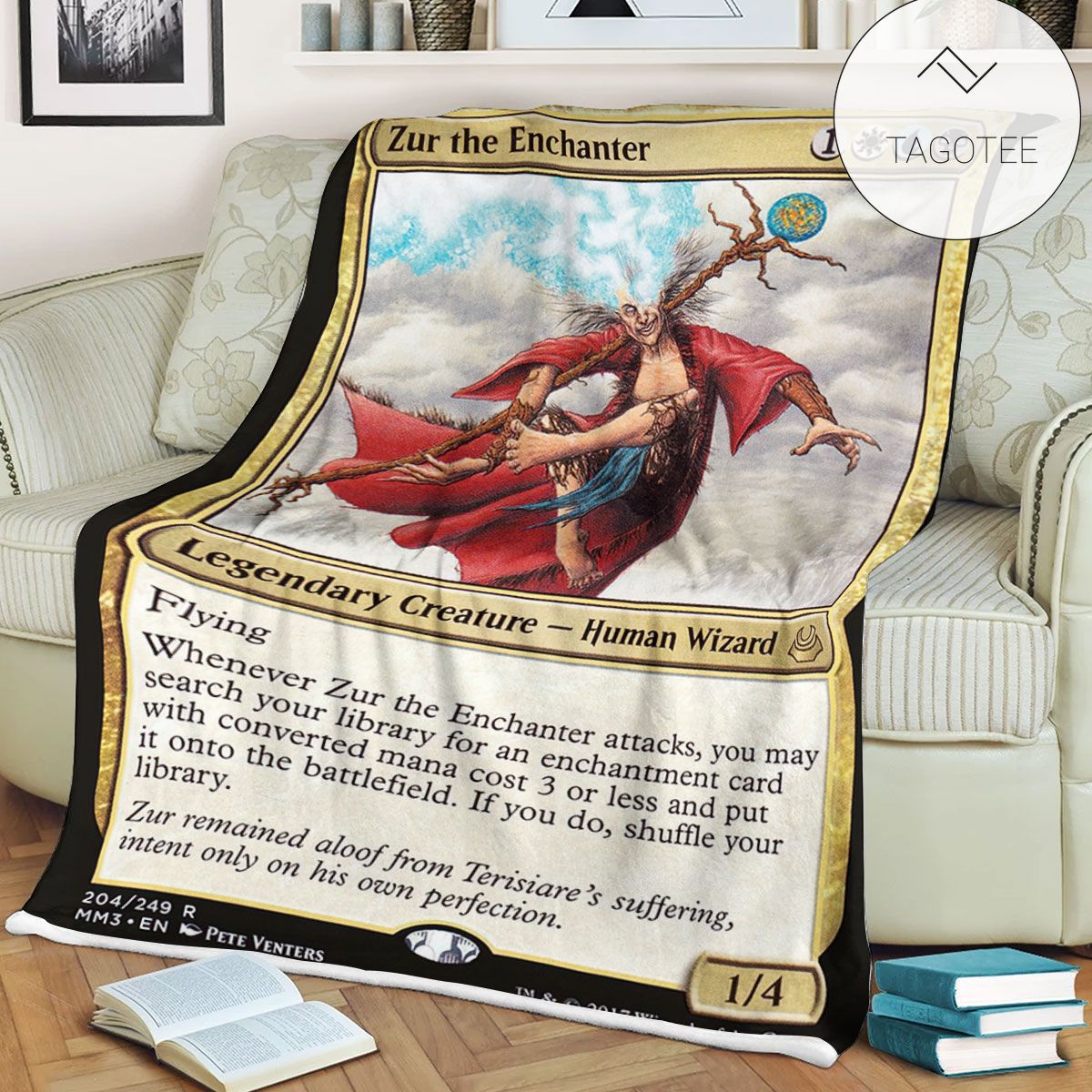 Game Mtg Magic The Gathering Zurthe Enchanter Sherpa Blanket Tagotee Game Mtg Magic The Gathering Zurthe Enchanter Sherpa Blanket Tagotee