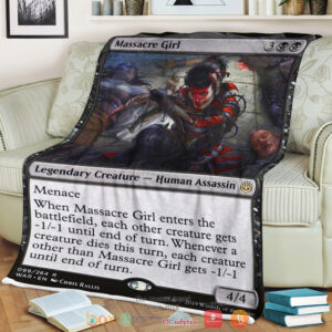 Game Mtg Massacre Girl Blanket
