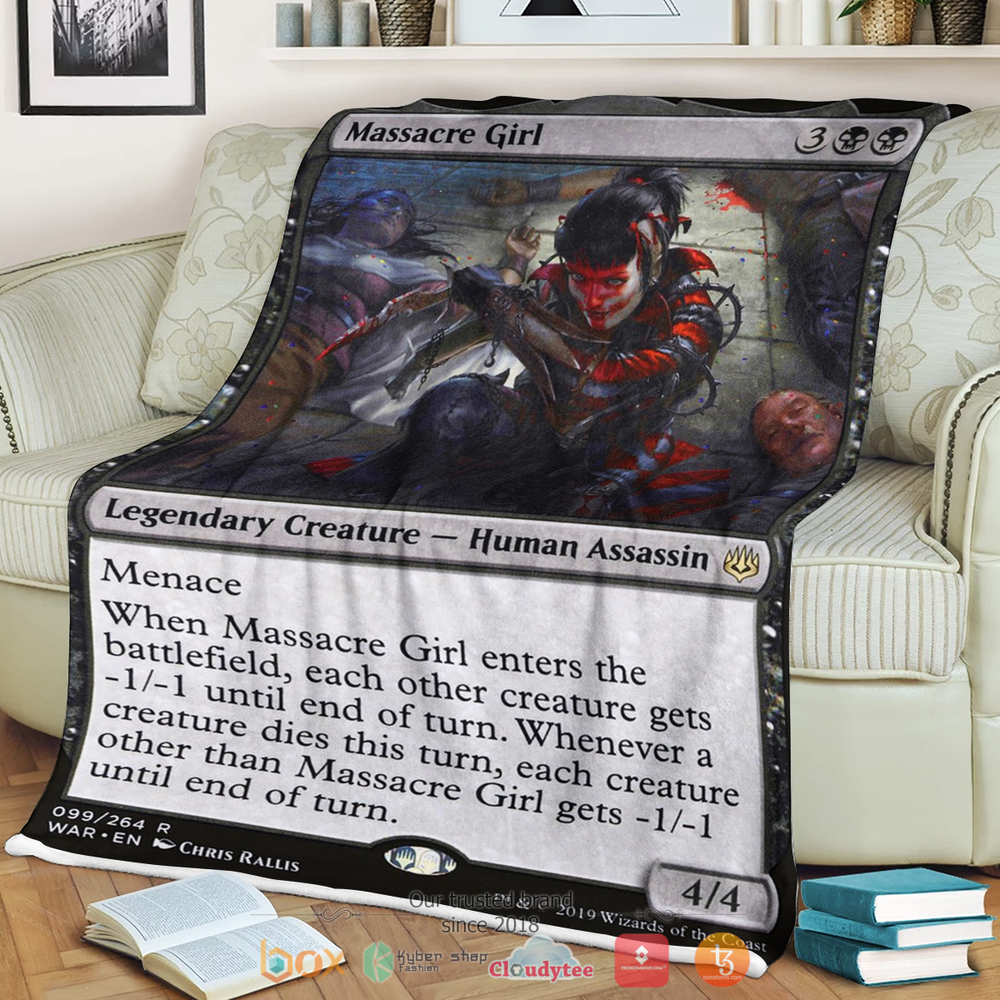 Game Mtg Massacre Girl Blanket Game Mtg Massacre Girl Blanket