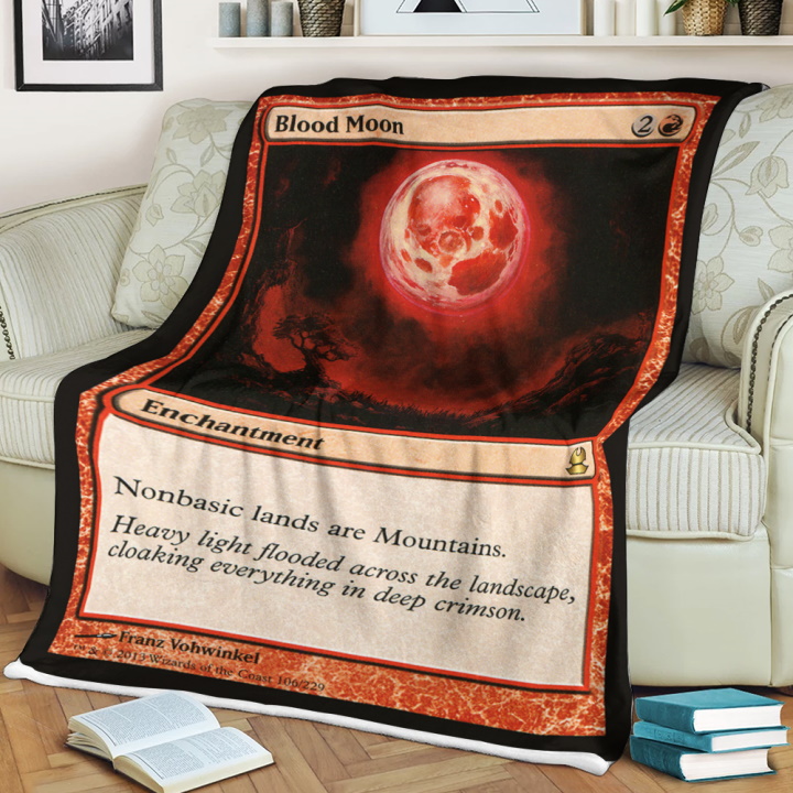 Game Mtg Masters 25 Blood Moon Blanket Game Mtg Masters 25 Blood Moon Blanket
