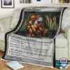 Game Mtg Mbs 102 Copper Carapace Card Soft Blanket