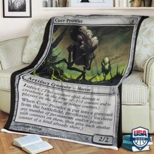 Game Mtg Mbs 103 Core Prowler Card Soft Blanket