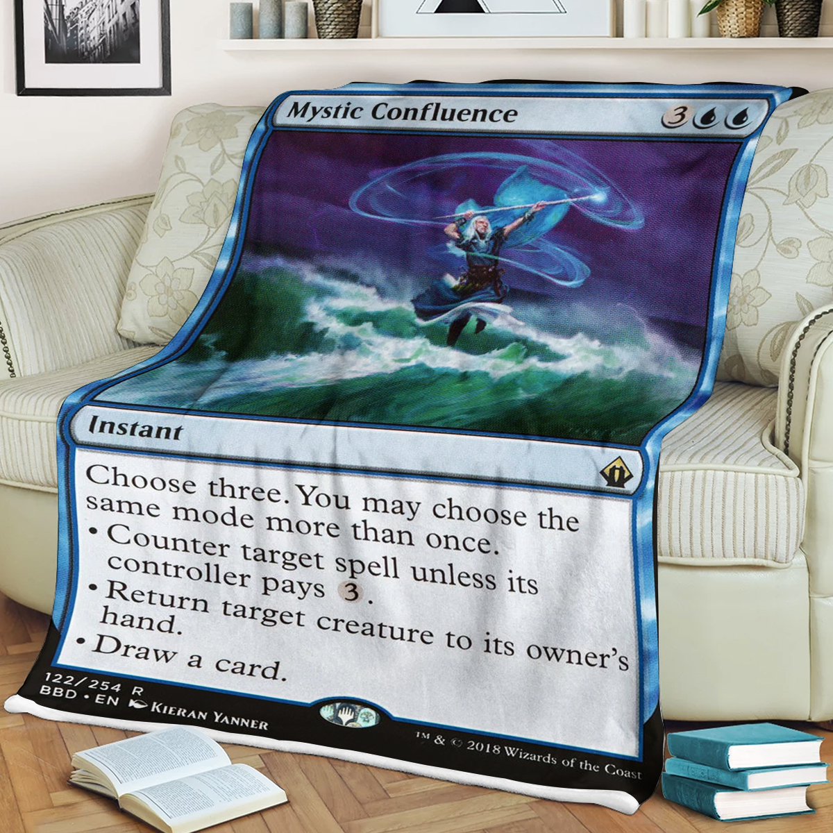 Game Mtg Mystic Confluence Blanket Game Mtg Mystic Confluence Blanket