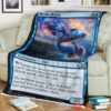 Game Mtg Mystic Skyfish Fleece Blanket