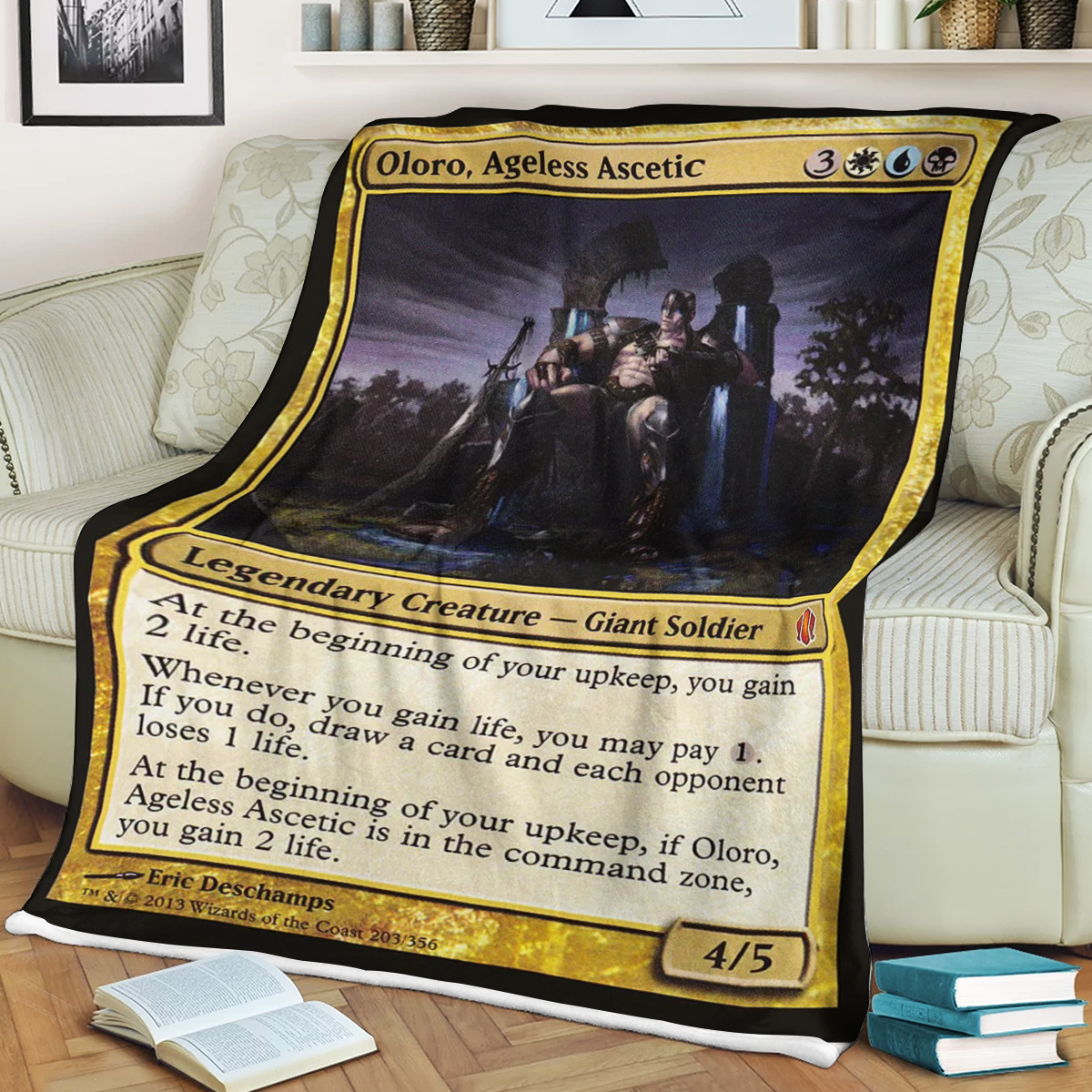 Game Mtg Oloro Ageless Ascetic Soft Blanket Game Mtg Oloro Ageless Ascetic Soft Blanket