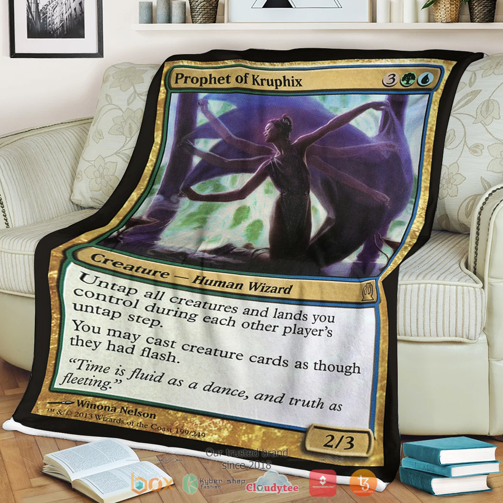 Game Mtg Prophet Of Kruphix Blanket Game Mtg Prophet Of Kruphix Blanket