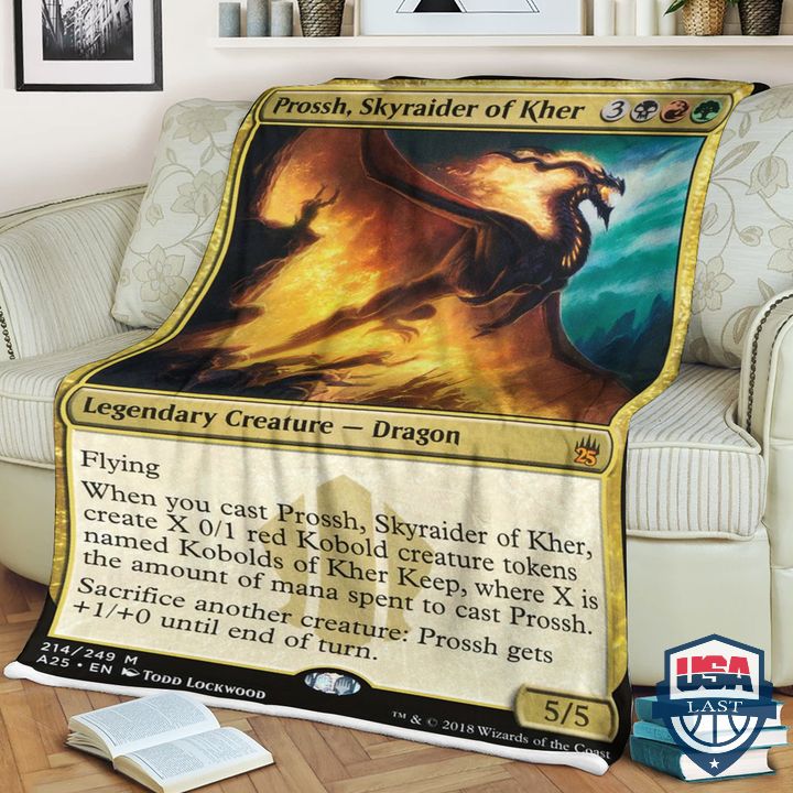 Game Mtg Prossh Skyraider Of Kher Fleece Blanket Game Mtg Prossh Skyraider Of Kher Fleece Blanket