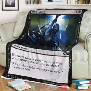 Game Mtg Rise Again Fleece Blanket