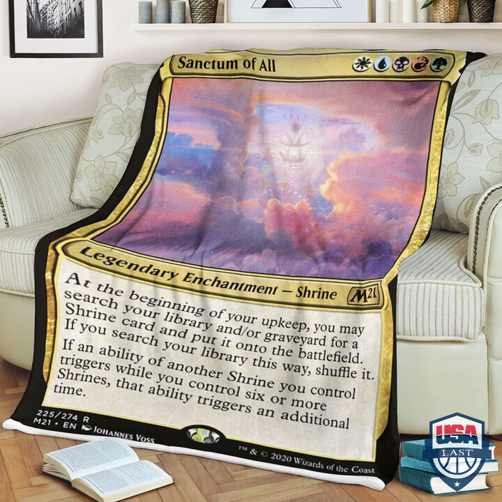 Game Mtg Sanctum Of All Quilt Blanket Game Mtg Sanctum Of All Quilt Blanket
