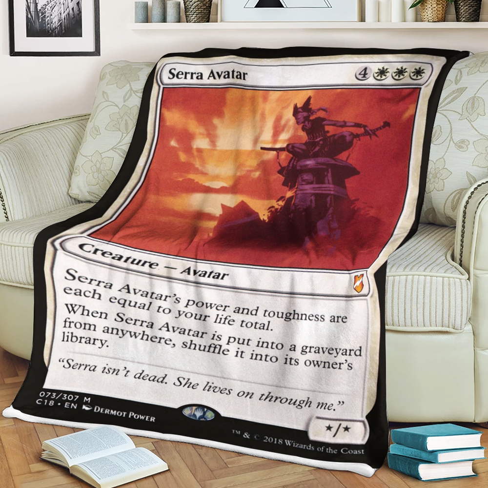 Game Mtg Serra Avatar Blanket Game Mtg Serra Avatar Blanket