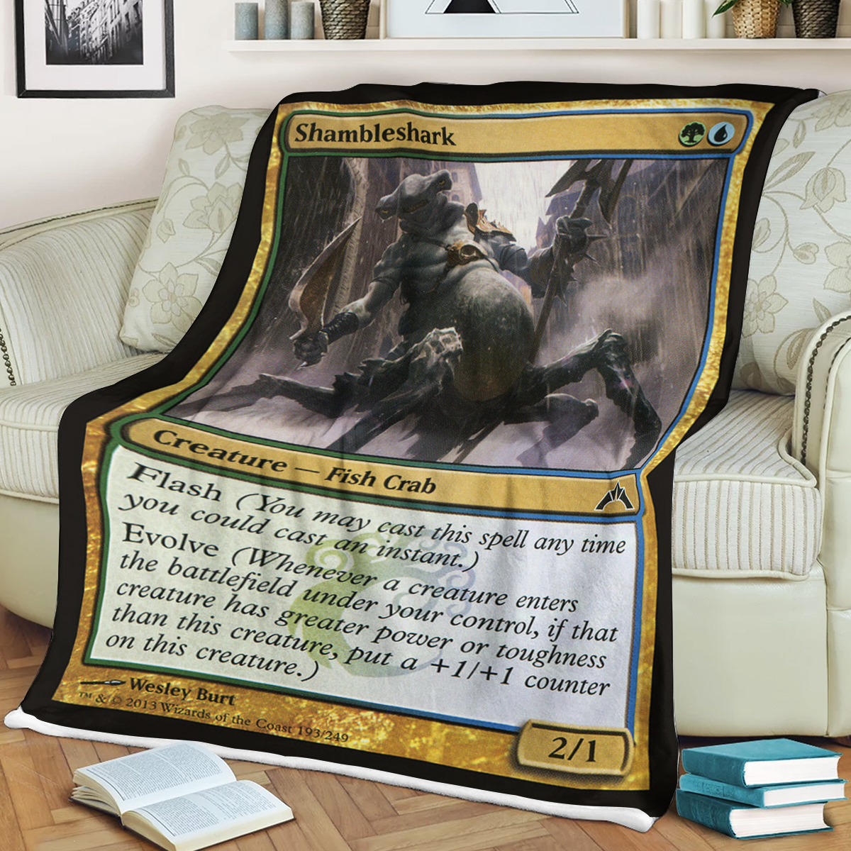 Game Mtg Shambleshark Blanket Game Mtg Shambleshark Blanket