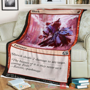 Game Mtg Shock Fleece Blanket