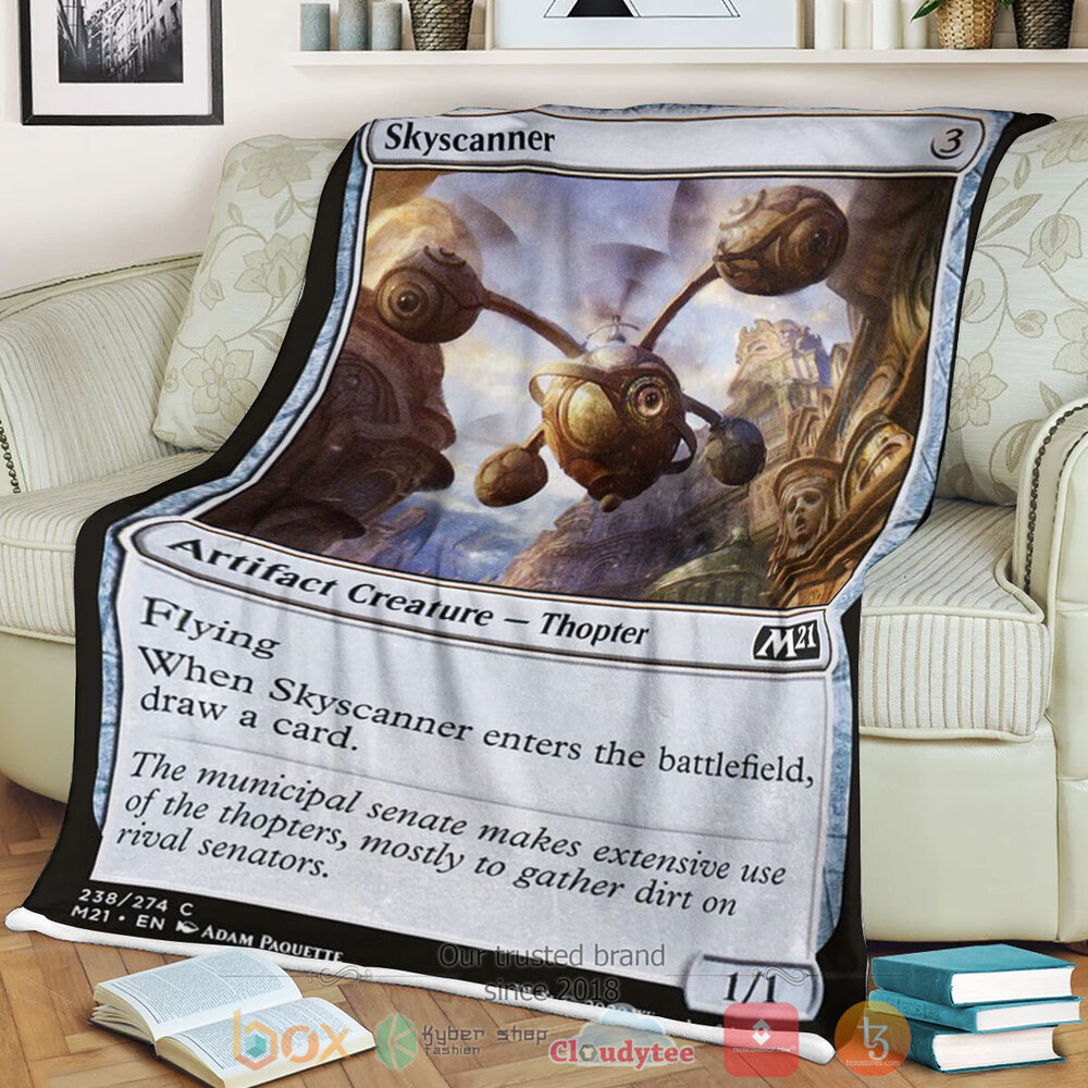 Game Mtg Skyscanner Fleece Blanket Game Mtg Skyscanner Fleece Blanket