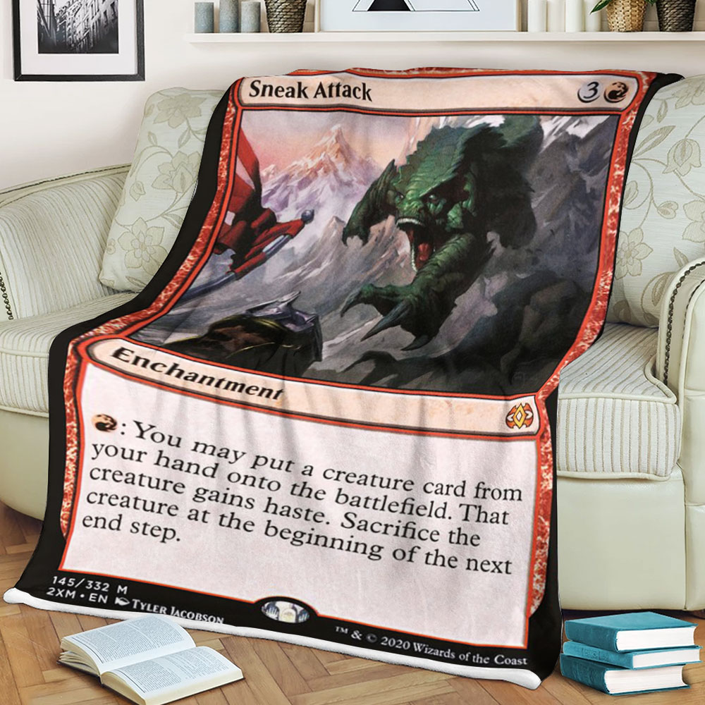 Game Mtg Sneak Attack Blanket Game Mtg Sneak Attack Blanket