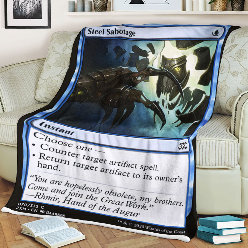 Game Mtg Steel Sabotage Blanket Game Mtg Steel Sabotage Blanket
