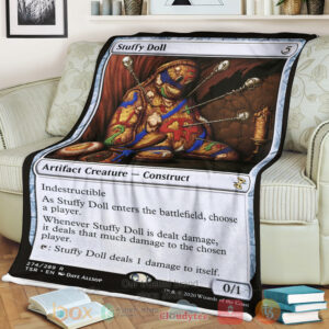 Game Mtg Stuffy Doll Sherpa Blanket
