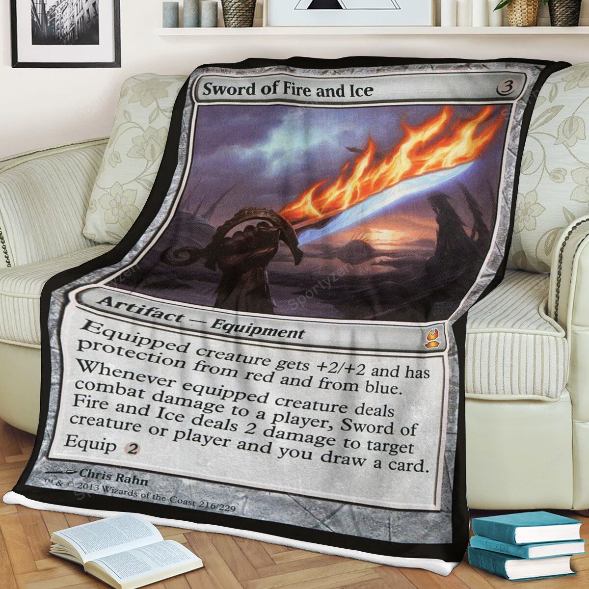 Game Mtg Sword Of Fire And Ice Blanket Game Mtg Sword Of Fire And Ice Blanket