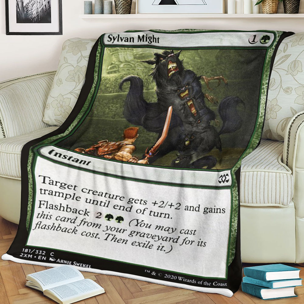 Game Mtg Sylvan Might Blanket Game Mtg Sylvan Might Blanket