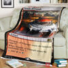 Game Mtg Temple Of Triumph Fleece Blanket