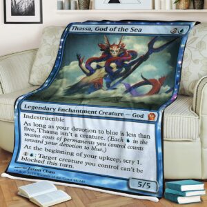 Game Mtg Thassa God Of The Sea Blanket 2