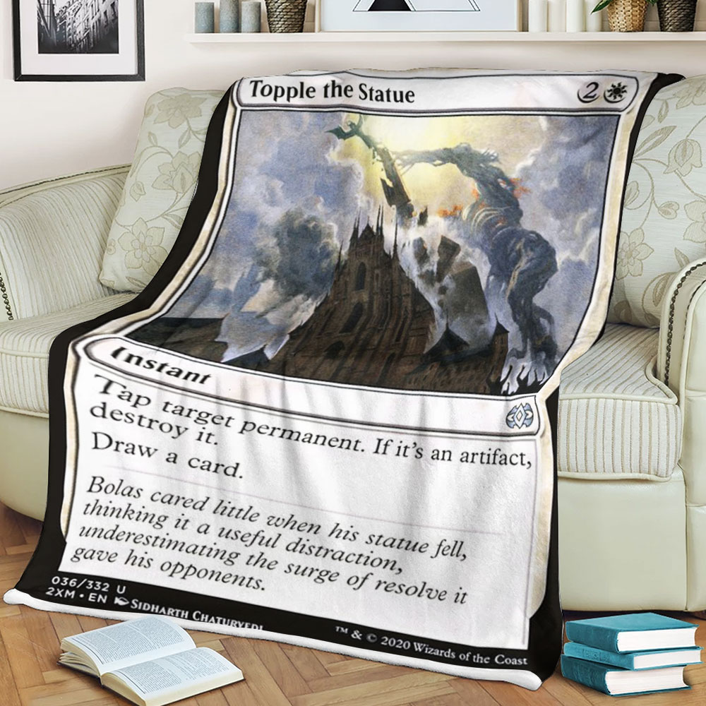 Game Mtg Topple The Statue Blanket Game Mtg Topple The Statue Blanket