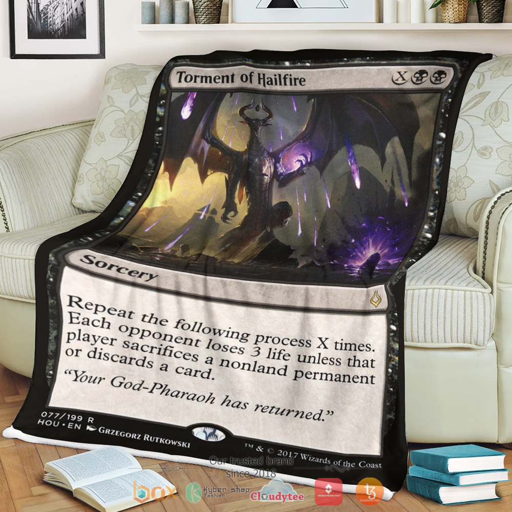 Game Mtg Torment Of Hailfire Blanket Game Mtg Torment Of Hailfire Blanket