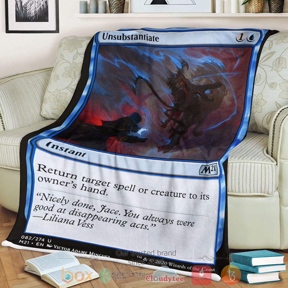 Game Mtg Unsubstantiate Fleece Blanket Game Mtg Unsubstantiate Fleece Blanket