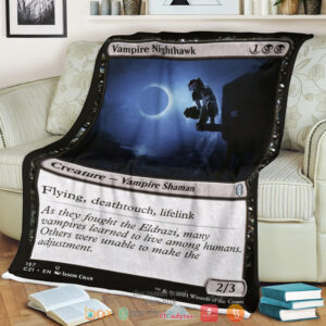 Game Mtg Vampire Nighthawk Blanket