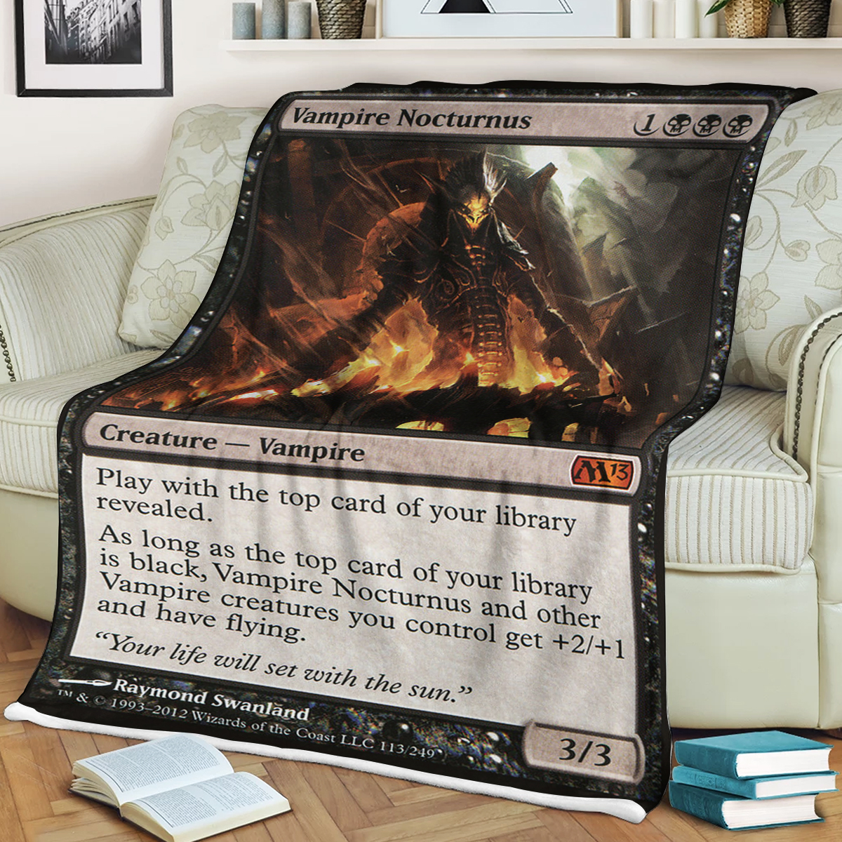 Game Mtg Vampire Nocturnus Blanket Game Mtg Vampire Nocturnus Blanket