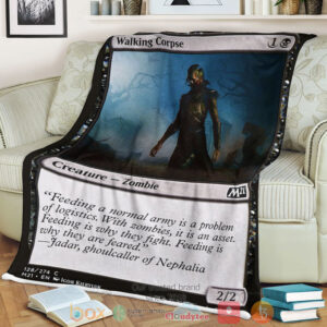 Game Mtg Walking Corpse Fleece Blanket