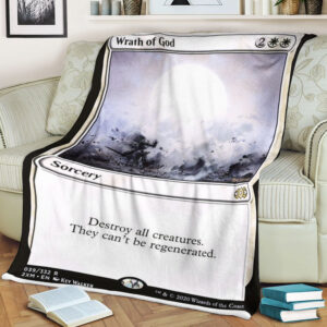 Game Mtg Wrath Of God Blanket 2