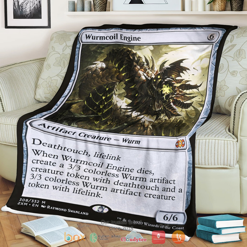 Game Mtg Wurmcoil Engine Blanket 2 Game Mtg Wurmcoil Engine Blanket 2