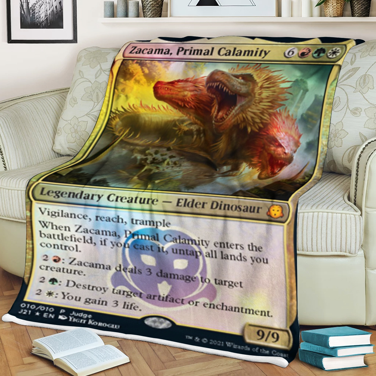 Game Mtg Zacama Primal Calamity Blanket Game Mtg Zacama Primal Calamity Blanket