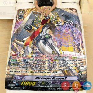 Game Vanguard Cards Chronojet Dragon Z Sp Soft Blanket