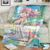Game Vanguard Cards Colorful Pastorale Fina Rainbow Ssp Custom Soft Blanket 2