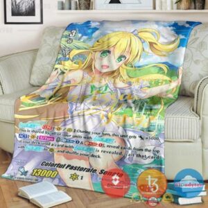 Game Vanguard Cards Colorful Pastorale Sonata Sp Soft Blanket