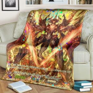 Game Vanguard Cards Dragonic Overlord The Victory Custom Soft Blanket 2