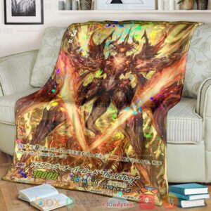 Game Vanguard Cards Dragonic Overlord The Victory Custom Soft Blanket 3