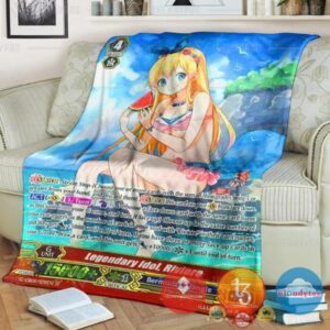Game Vanguard Cards Legendary Idol Riviere Sp Soft Blanket