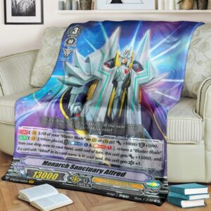 Game Vanguard Cards Monarch Sanctuary Alfred V Series Custom Soft Blanket 2