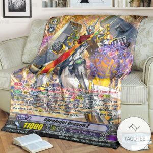 Game Vanguard Cards Monarch Sanctuary Alfred V Series Custom Soft Blanket